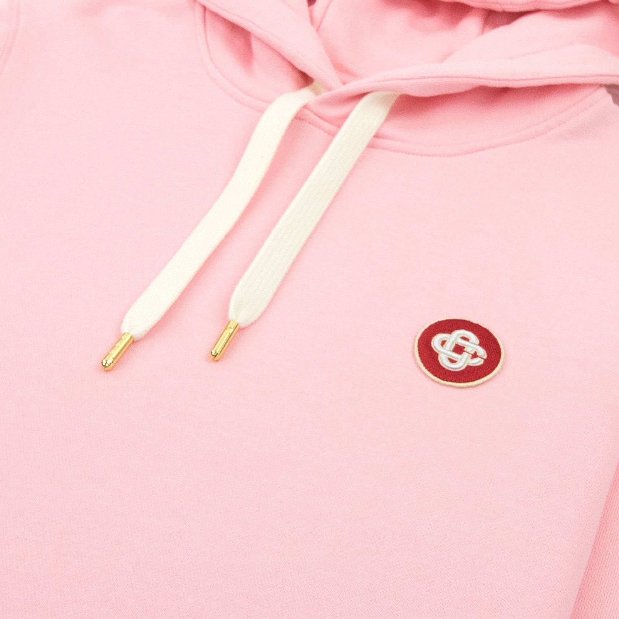 Casablanca Logo Hooded Sweatshirt Pink
