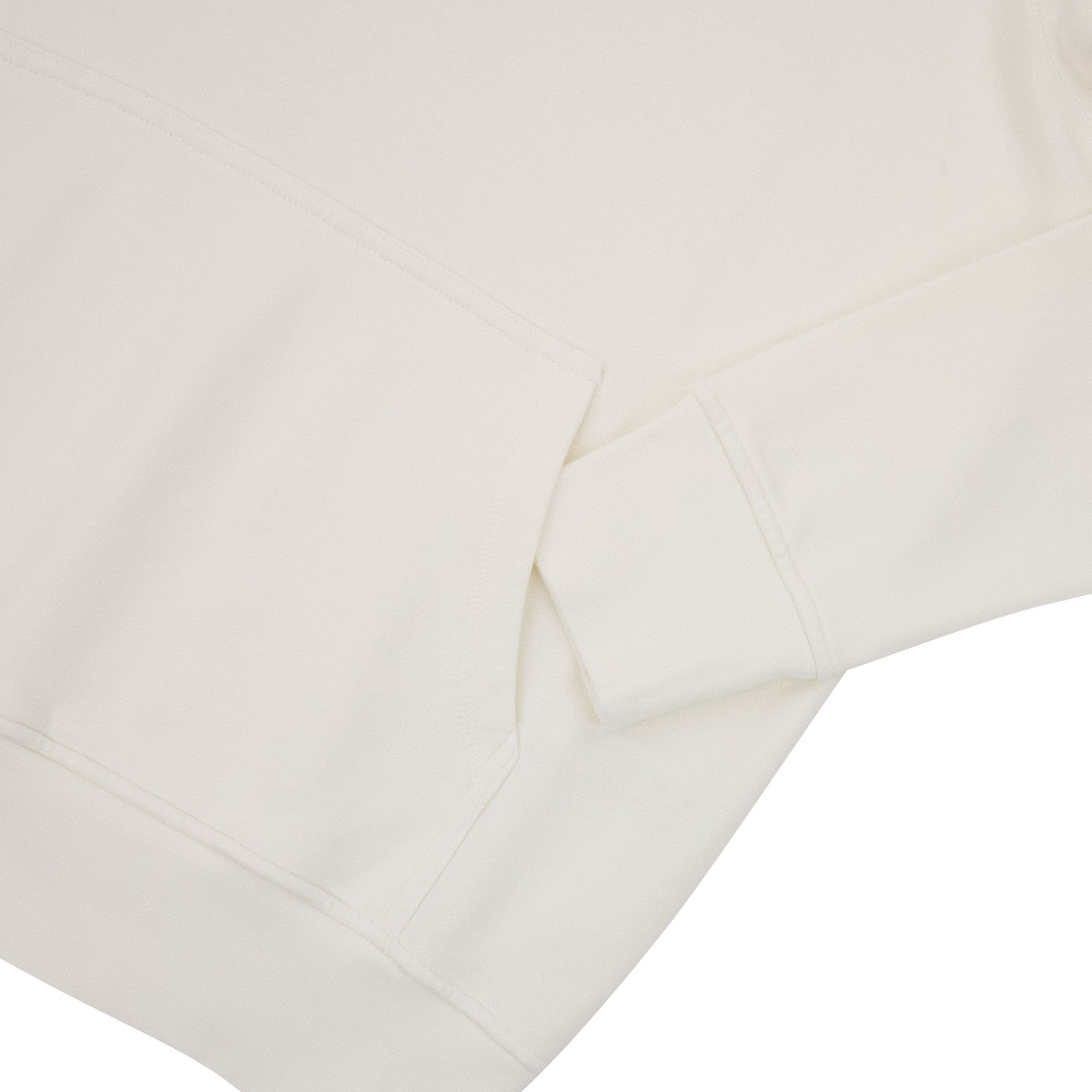 Casablanca Soleil Levant Embroidered Hooded Sweatshirt Off White