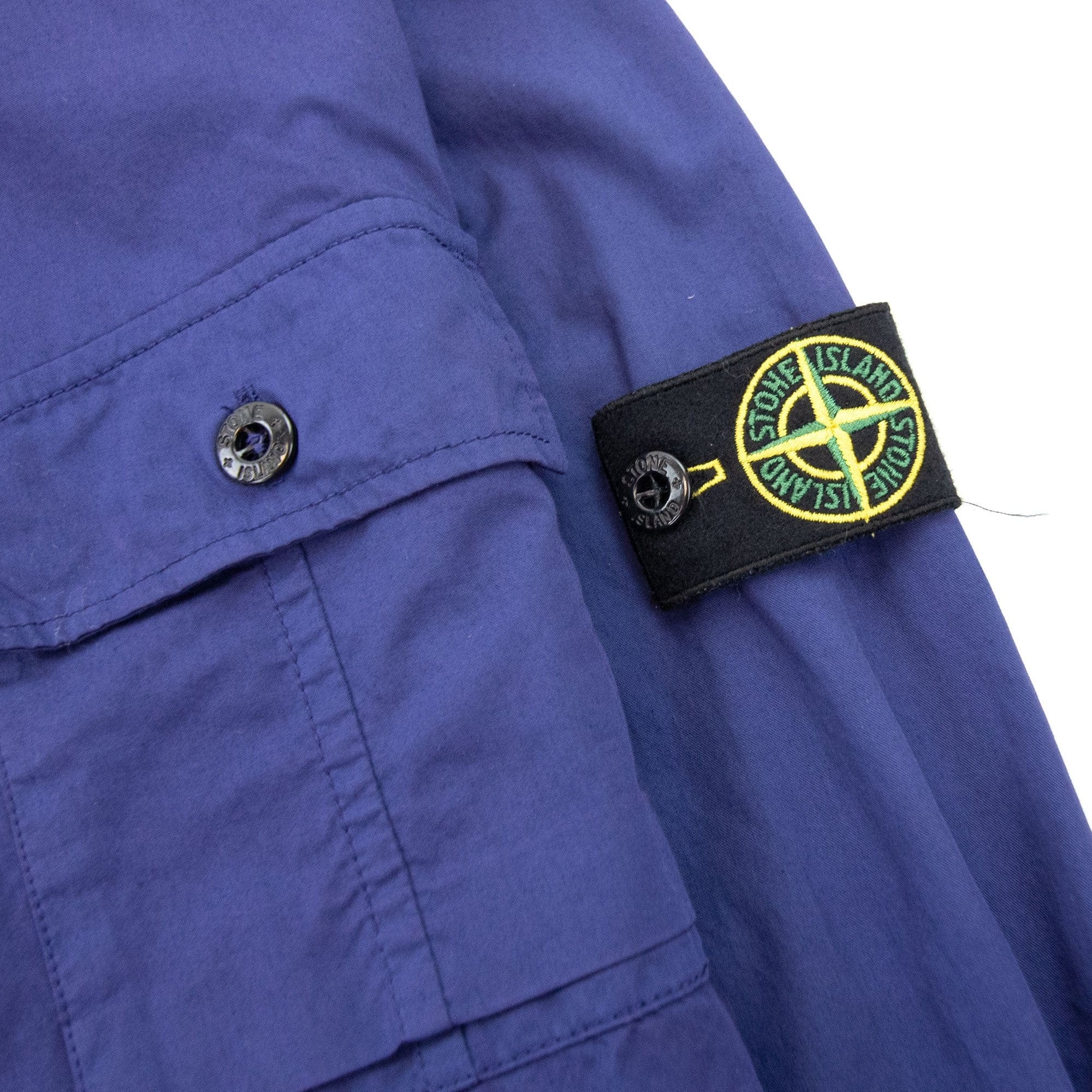 Stone Island Junior 10301 Long Sleeve Shirt Blue V0026