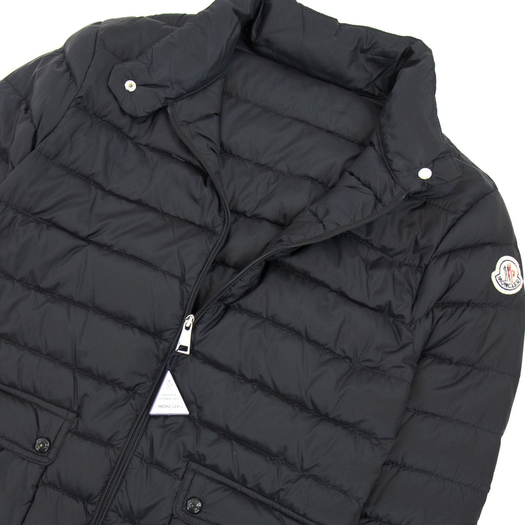 Moncler Lans Short Down Jacket Black