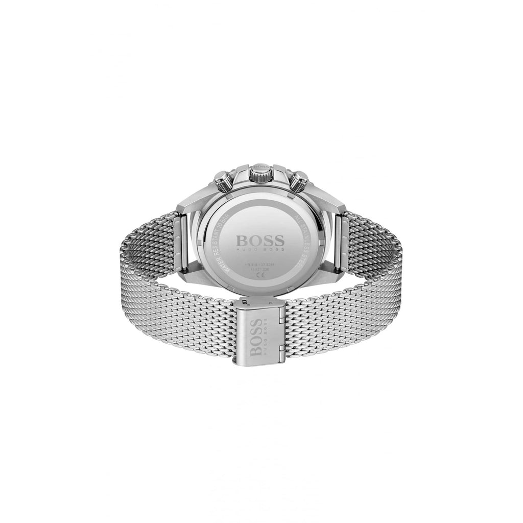 Hugo Boss Admiral Green Steel Watch Stainless Steel