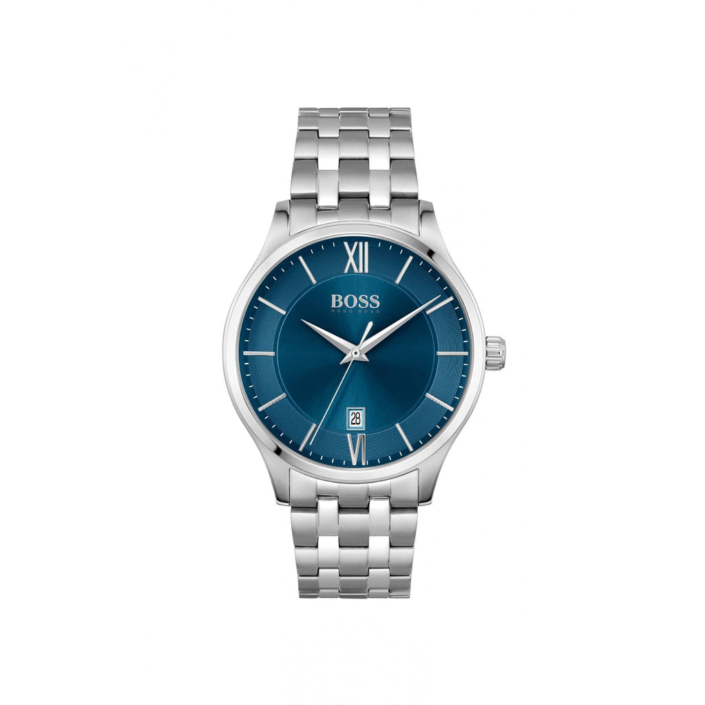 Hugo Boss Elite Quartz Calendar Watch Stainless Steel