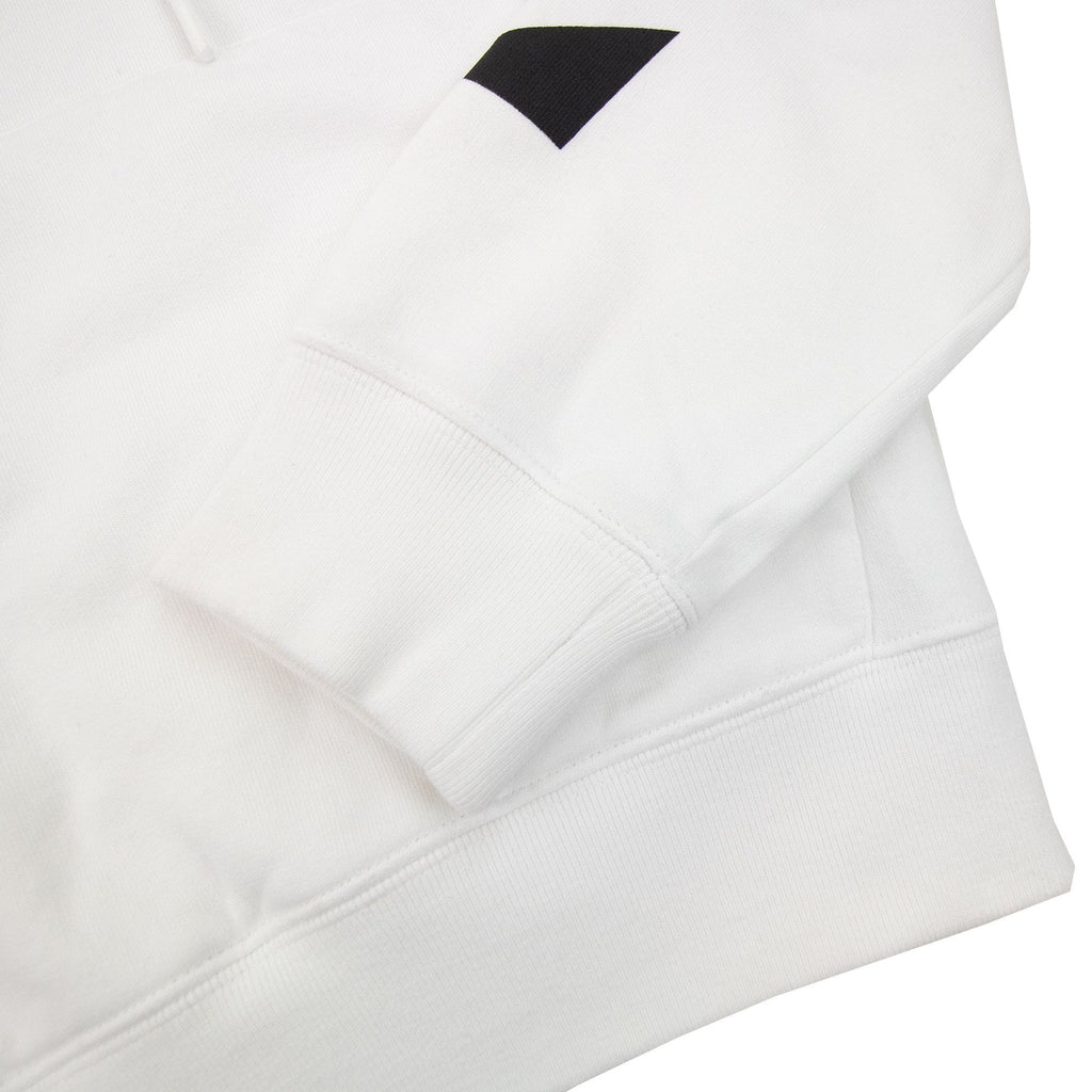 Off White Diagonal Arrow Slim Hoodie White