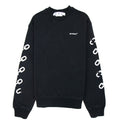 Off White Chain Arrow Slim Crewneck Black