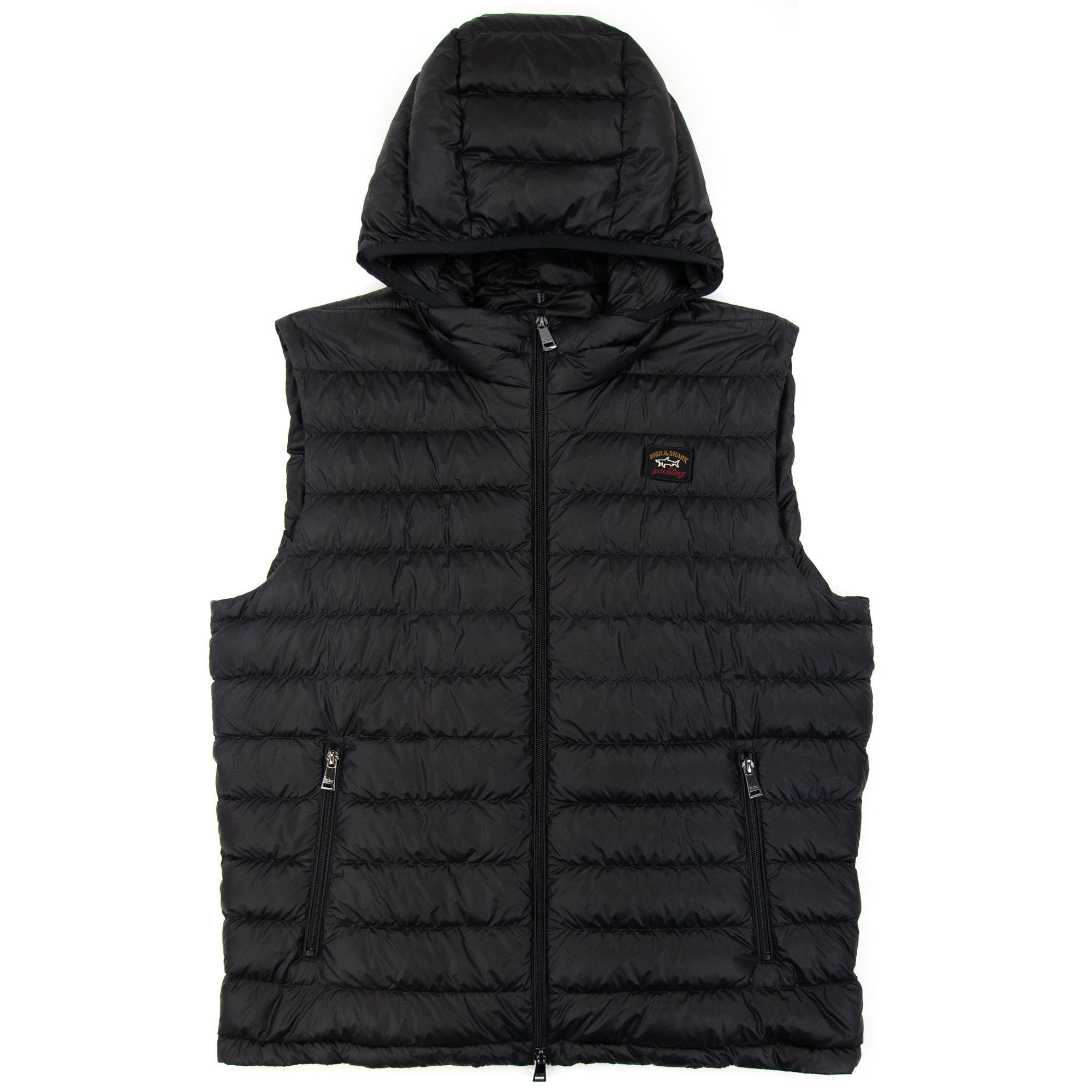 Paul And Shark Paul & Shark Woven Hooded Gilet Black