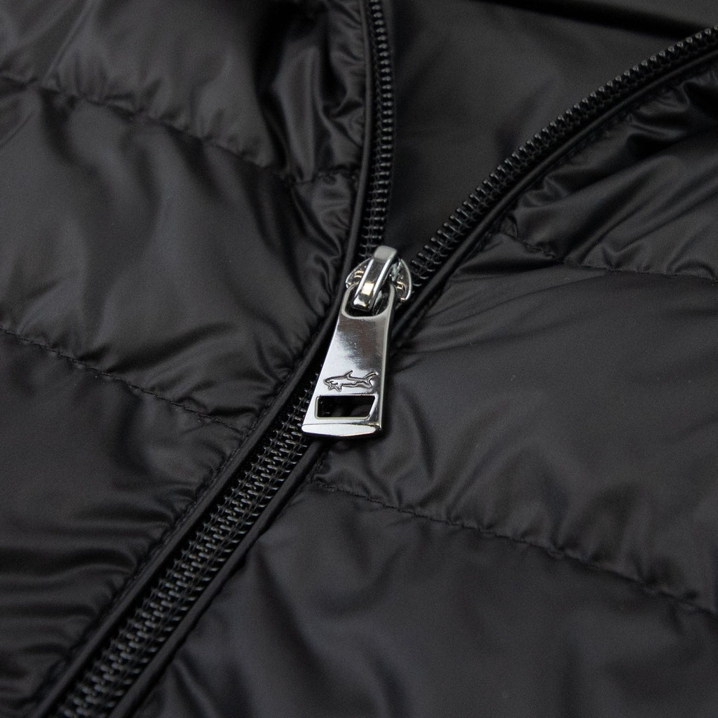 Paul And Shark Paul & Shark Woven Hooded Gilet Black