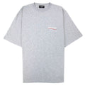 Balenciaga Political Campaign Embroidery T-shirt Light Grey