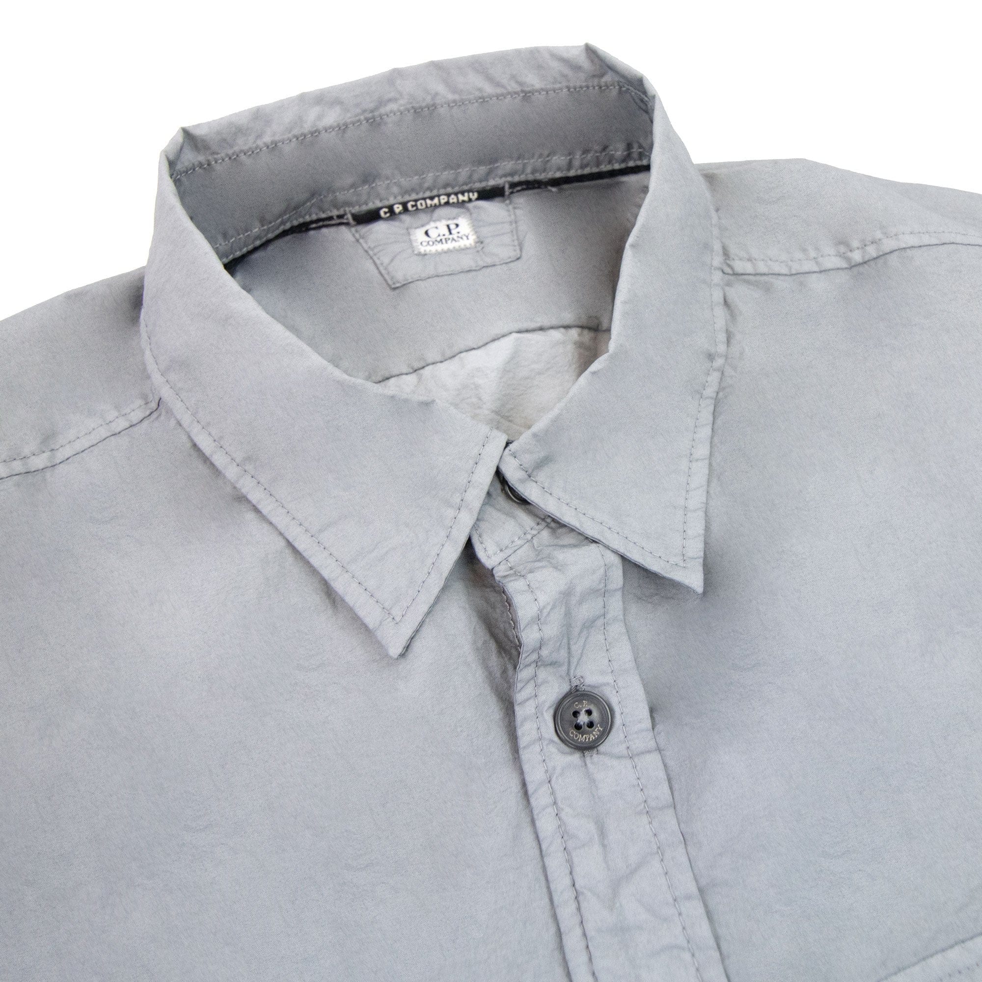 Cp Company Taylon L Nylon Overshirt Griffin Grey 937