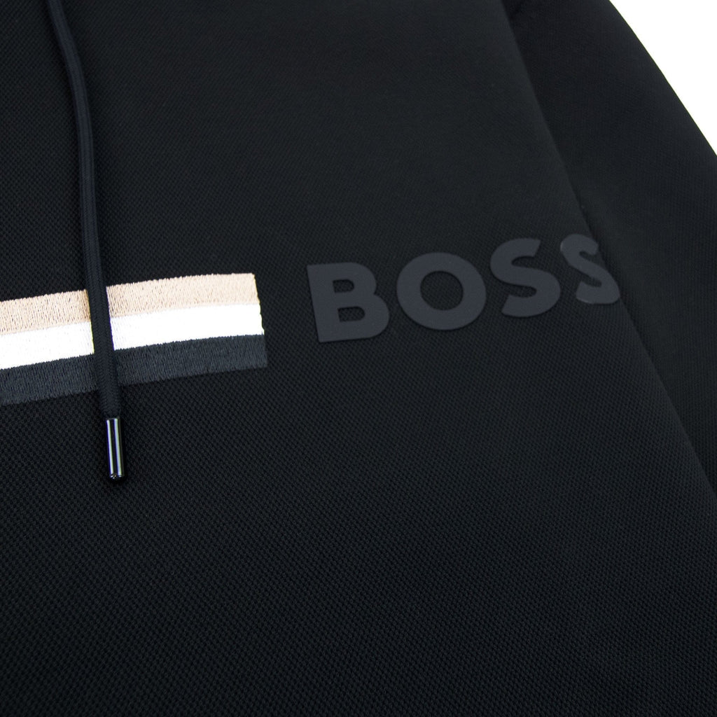 Hugo Boss Seeger 88 Zip Up Hoody Black 001