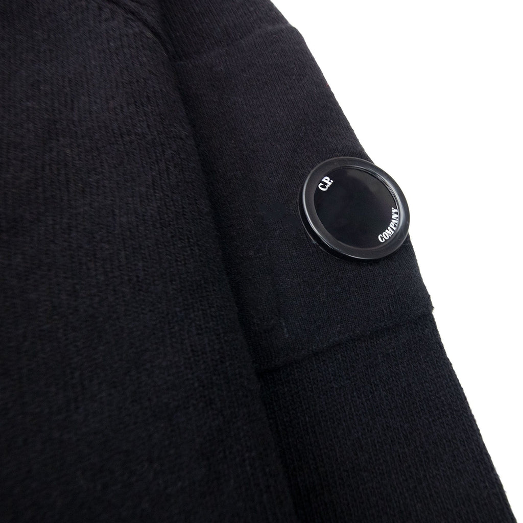 Cp Company Arm Lens Knitted Sweatshirt Black 999