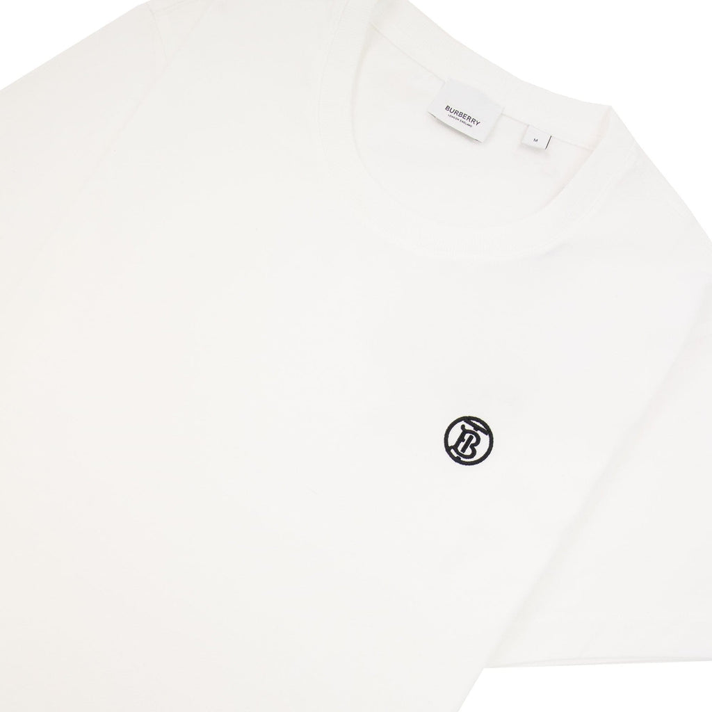 Burberry Monogram Motif Cotton T-shirt White