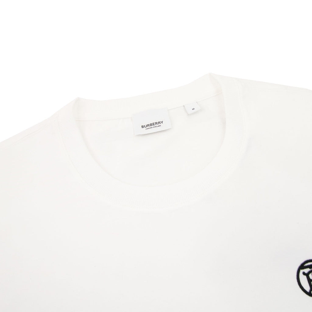 Burberry Monogram Motif Cotton T-shirt White