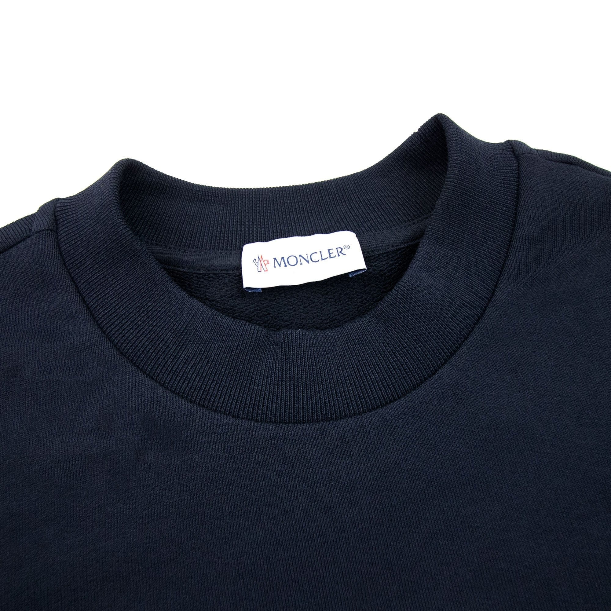 Moncler Logo Patch Sweatshirt Navy 778
