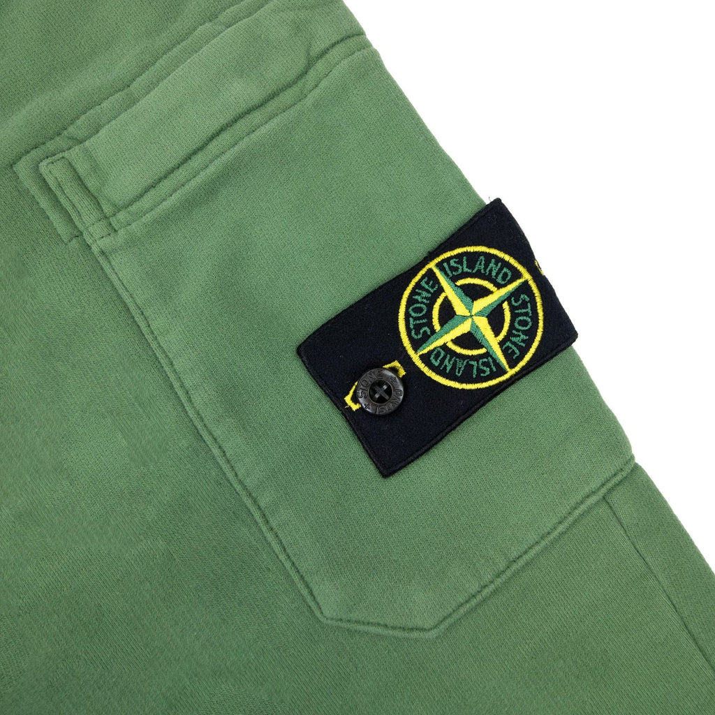 Stone Island 64520 Brushed Cotton Fleece Slim Fit Khaki V0058