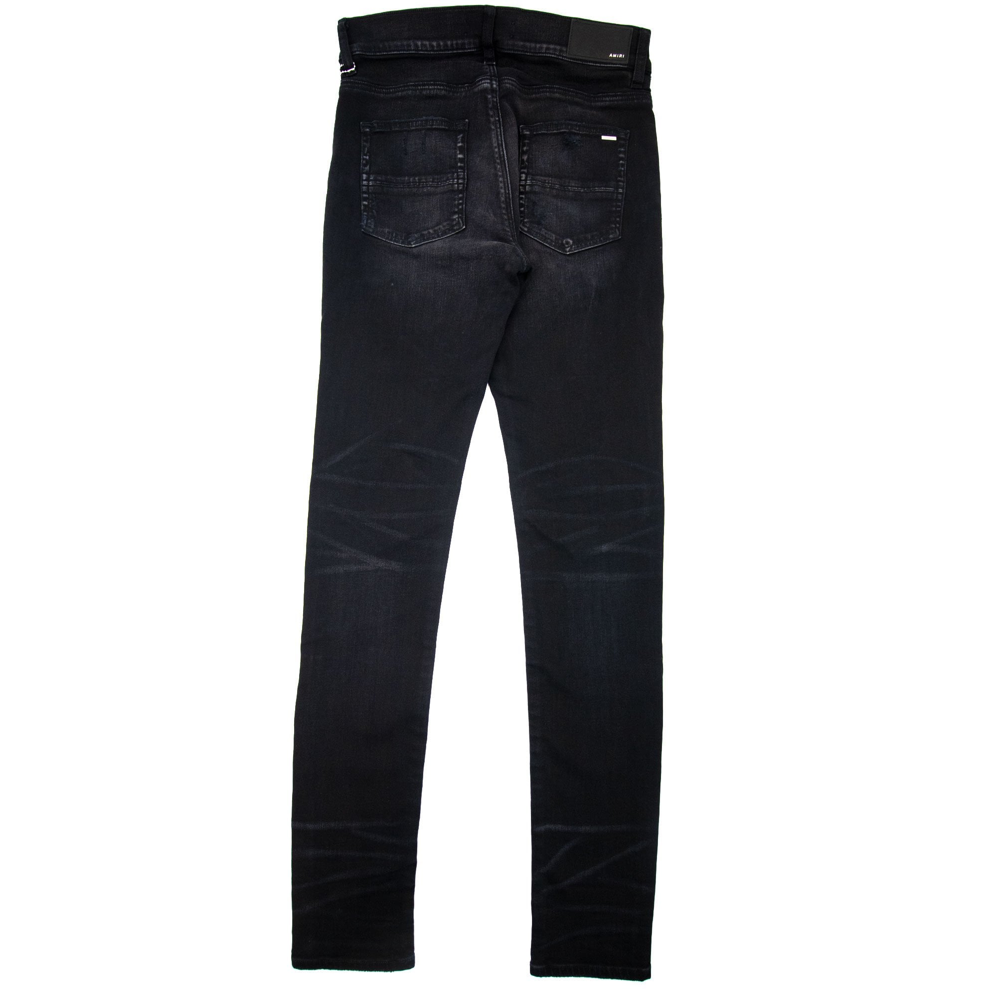 Amiri Mx1 Neon Plaid Jean Black
