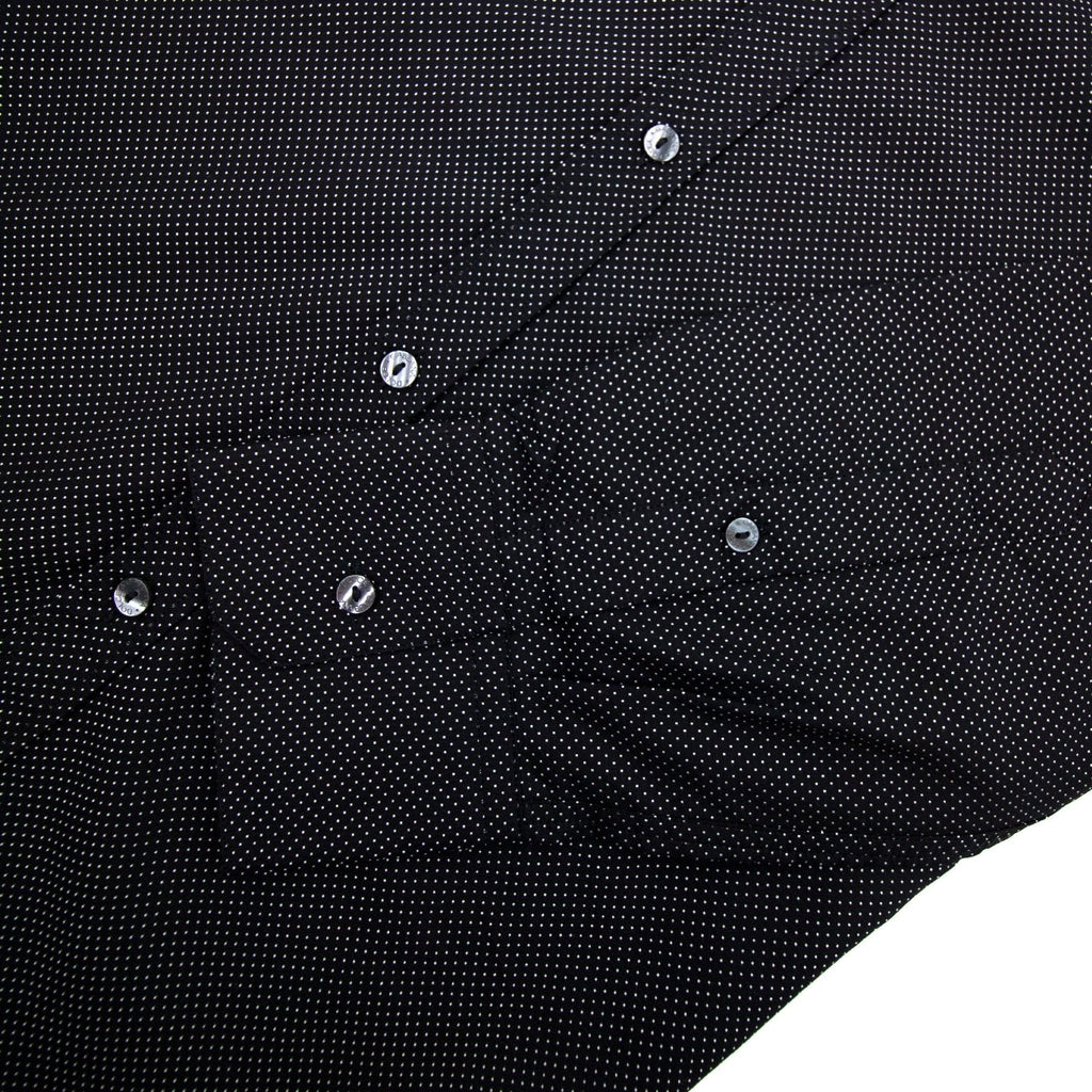 Dolce &amp; Gabbana Gold Polka Dots Shirt Black