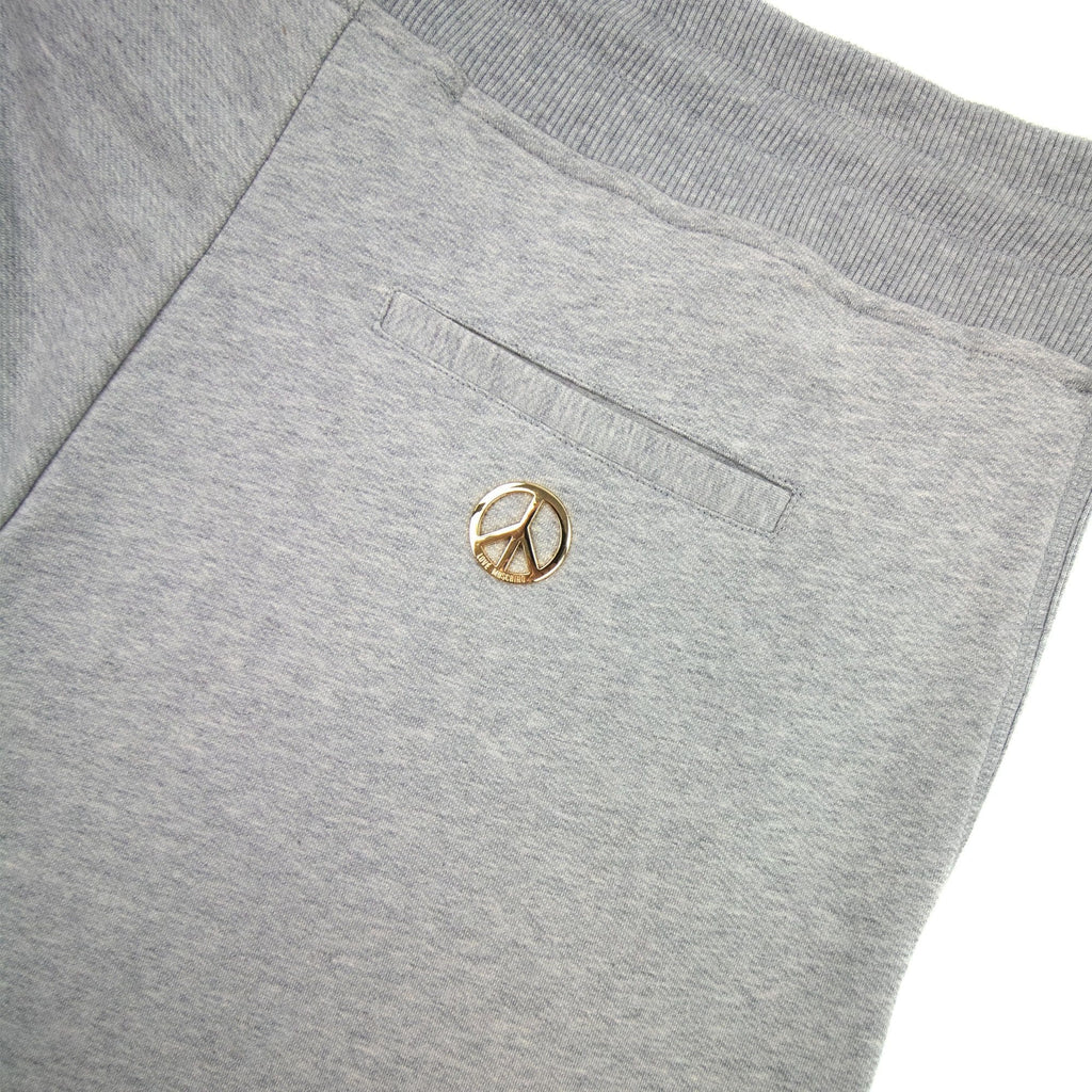 Love Moschino Metal Peace Bottoms Light Grey
