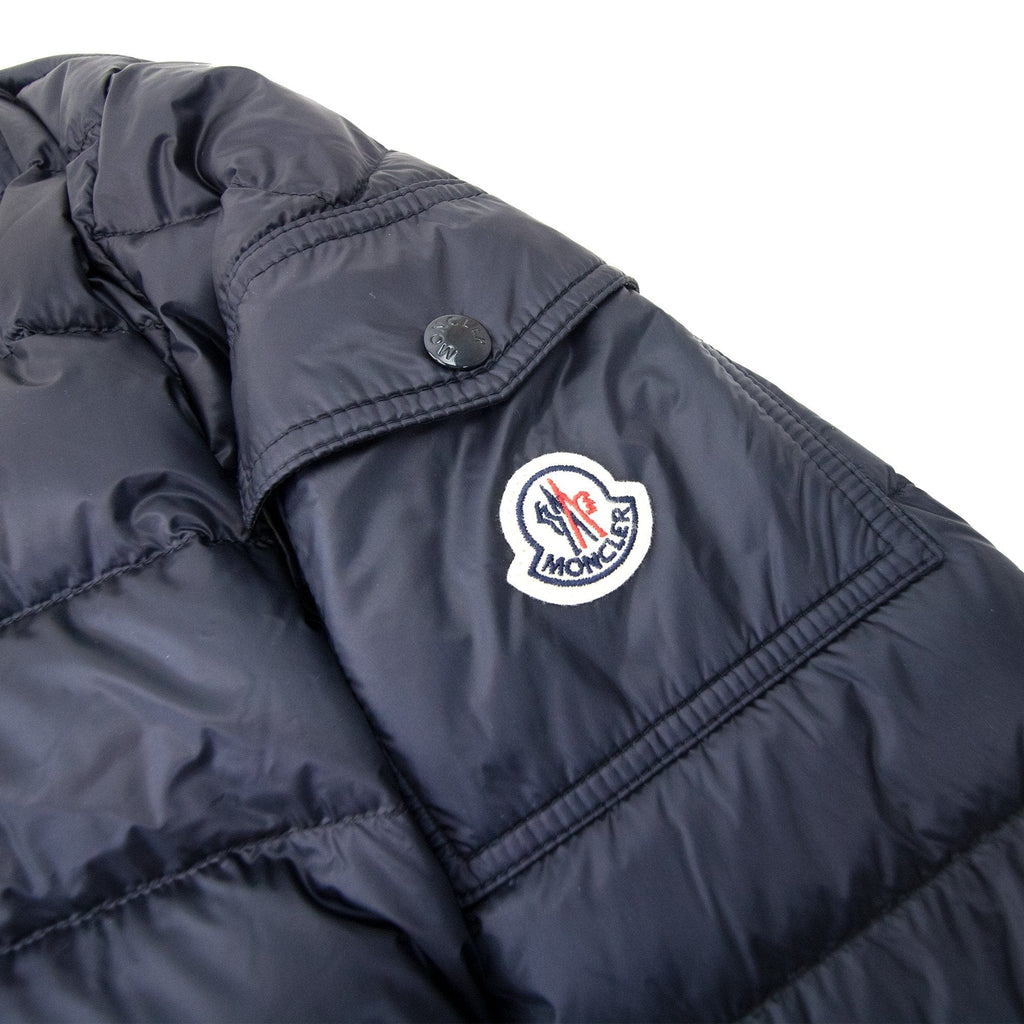 Moncler Agay Short Down Jacket Navy 776