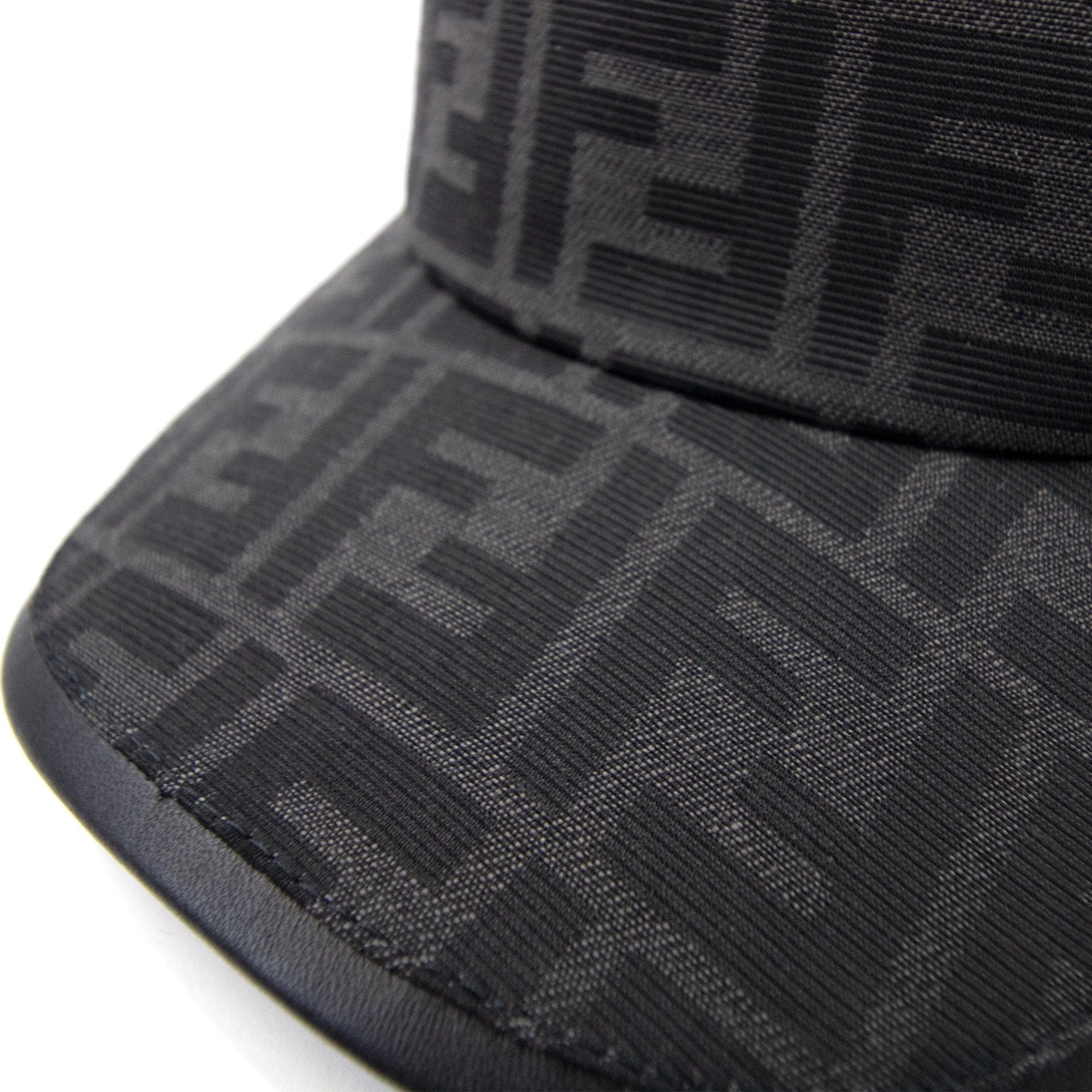 Fendi Ff Print Baseball Cap Black