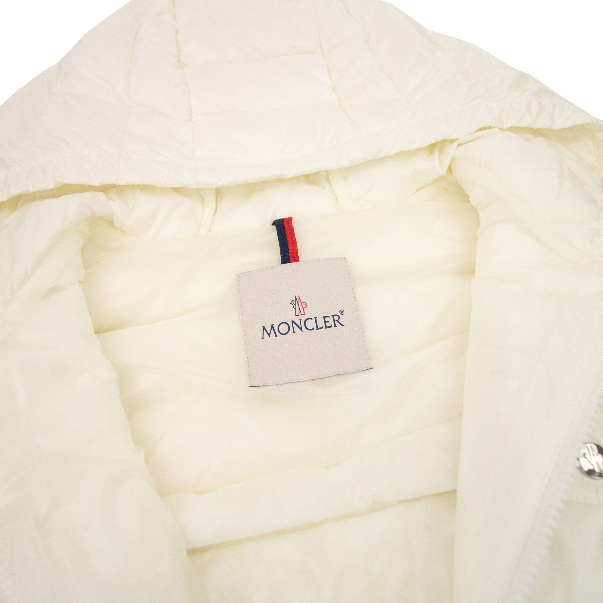 Moncler Lihou Short Dowb Jacket Off White 032