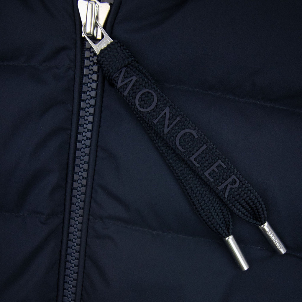 Moncler Stripe Sleeve Hybrid Cardigan Navy 742