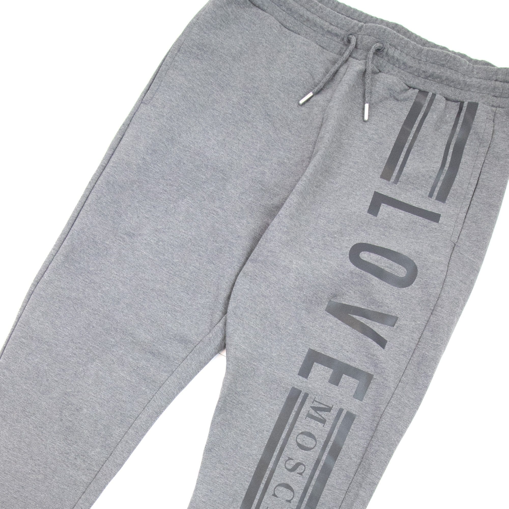 Love Moschino Side Printed Logo Bottoms Dark Grey B922