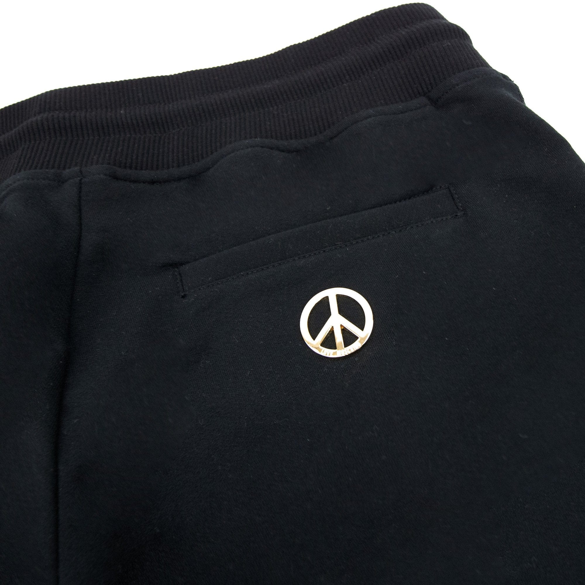 Love Moschino Metal Peace Bottoms Black