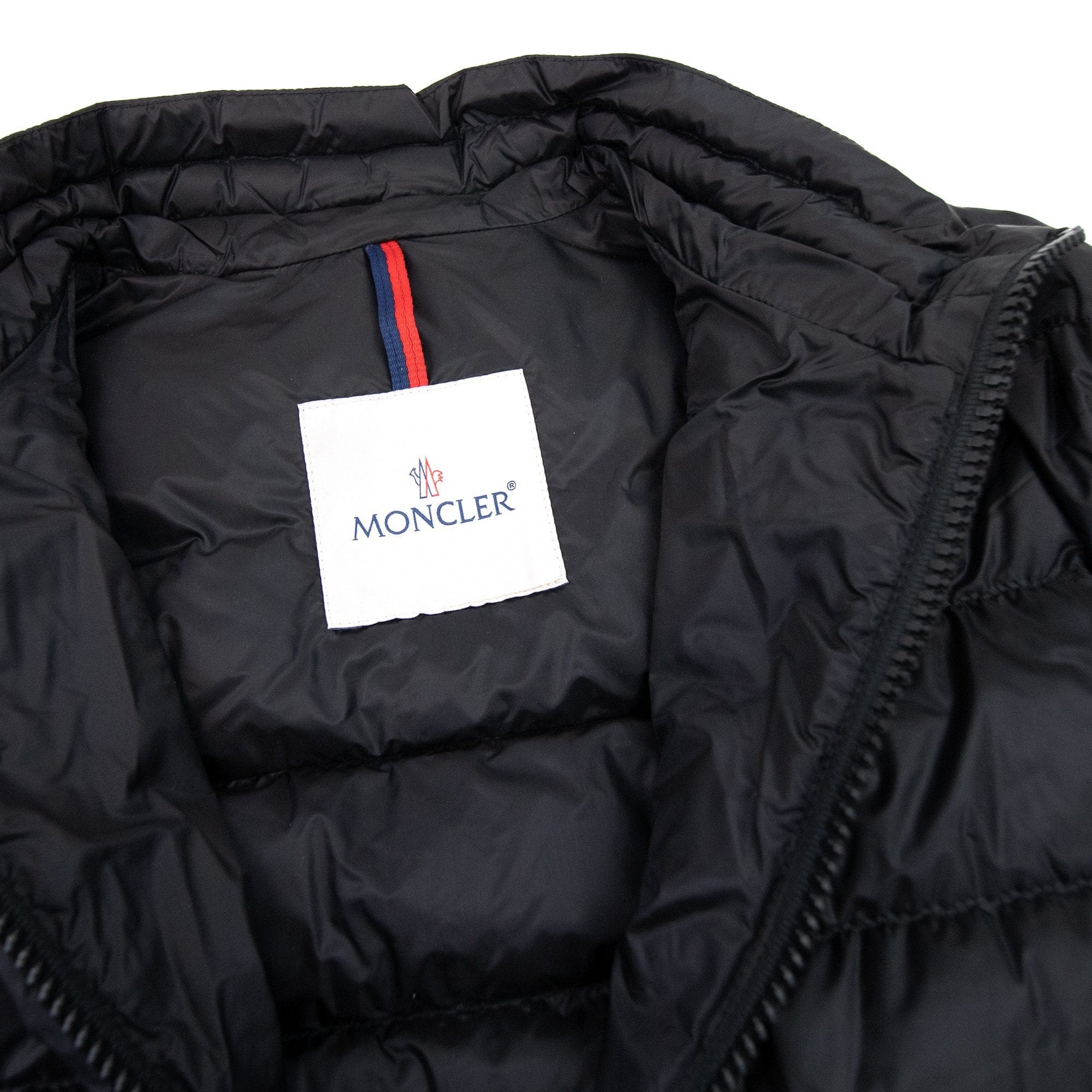 Moncler Agay Short Down Jacket Black 999