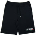 Love Moschino Rose Logo Shorts Black