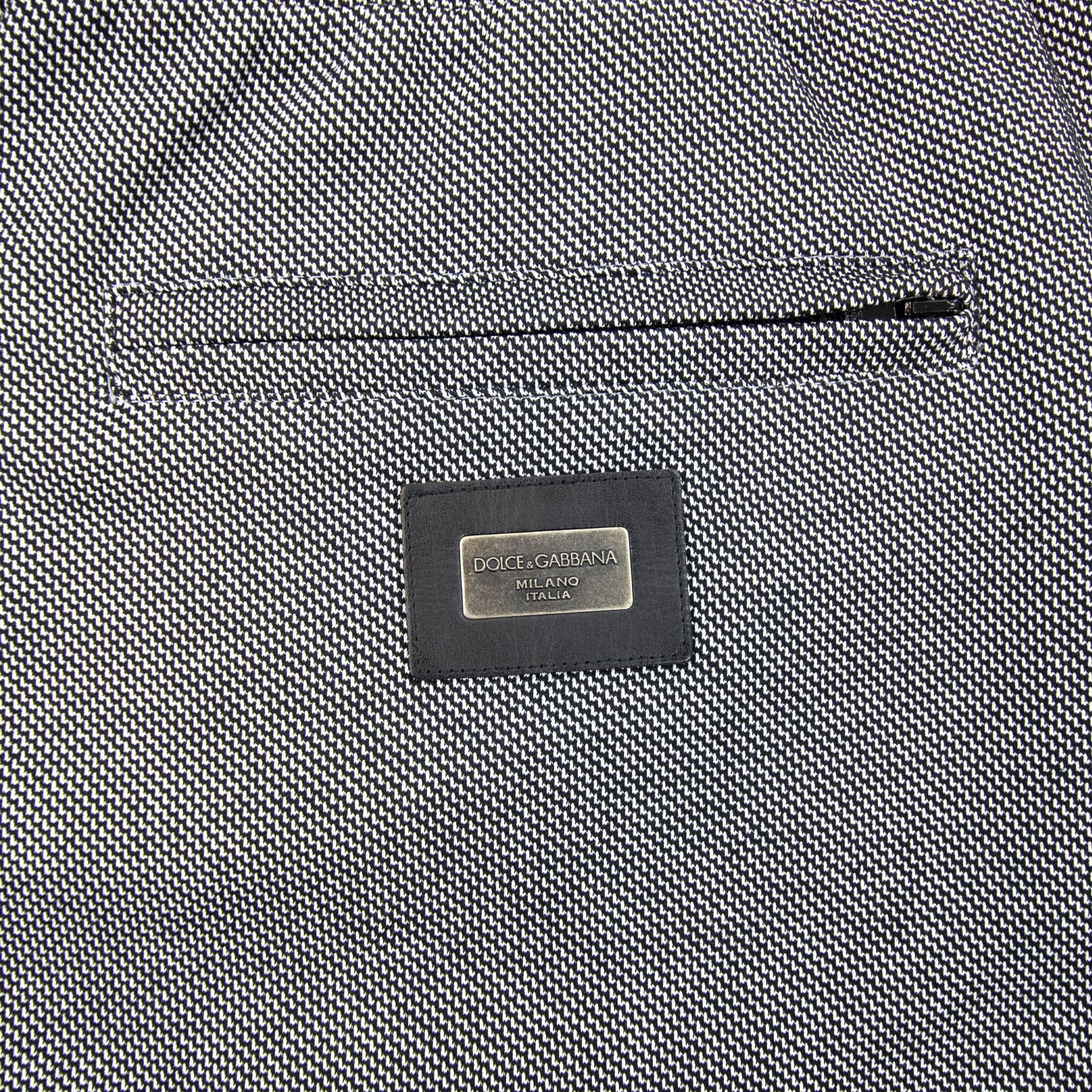 Dolce &amp; Gabbana Metal Logo Jogging Pants Grey Marl S8030