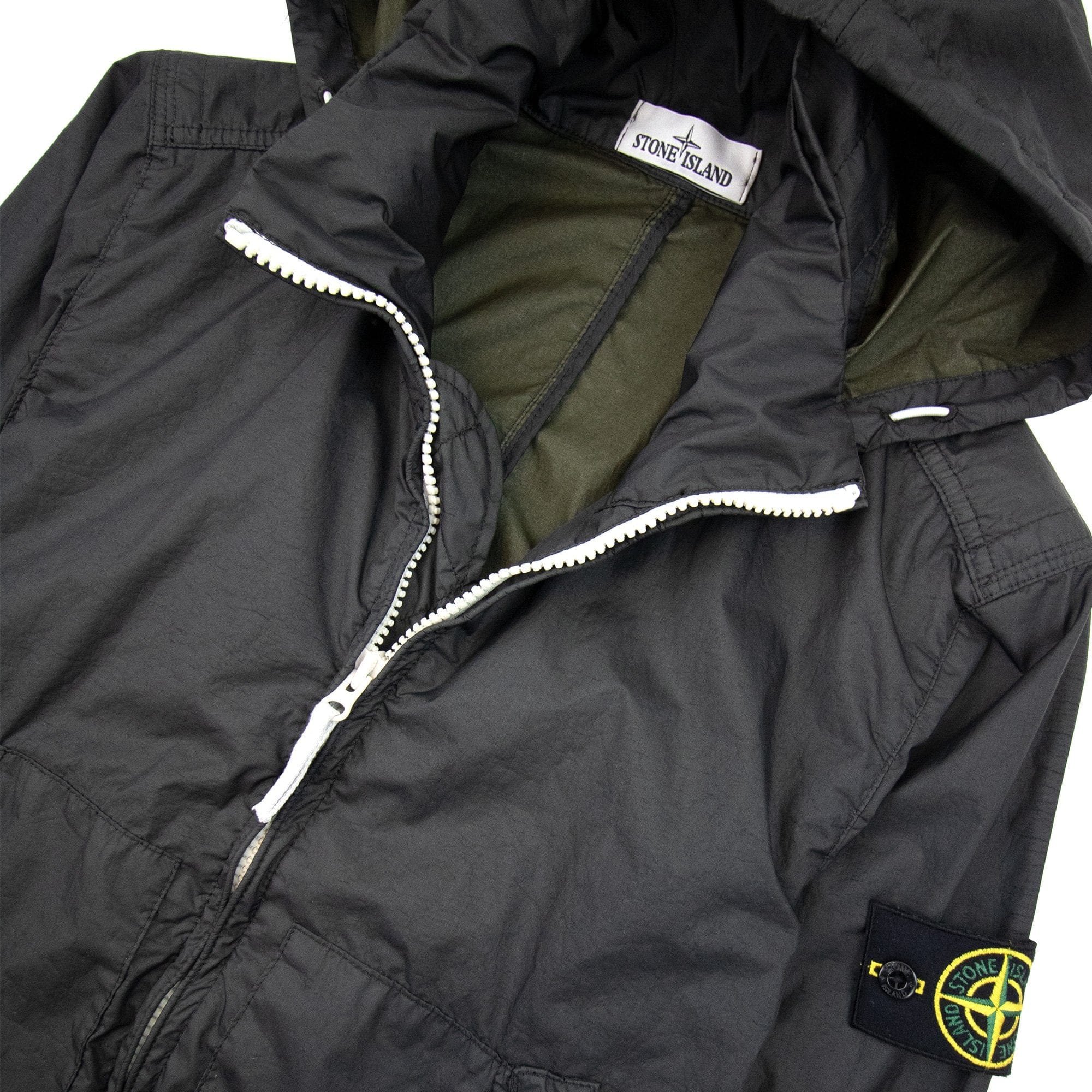 Stone Island Membrana 3l Tc Jacket Charcoal V0065