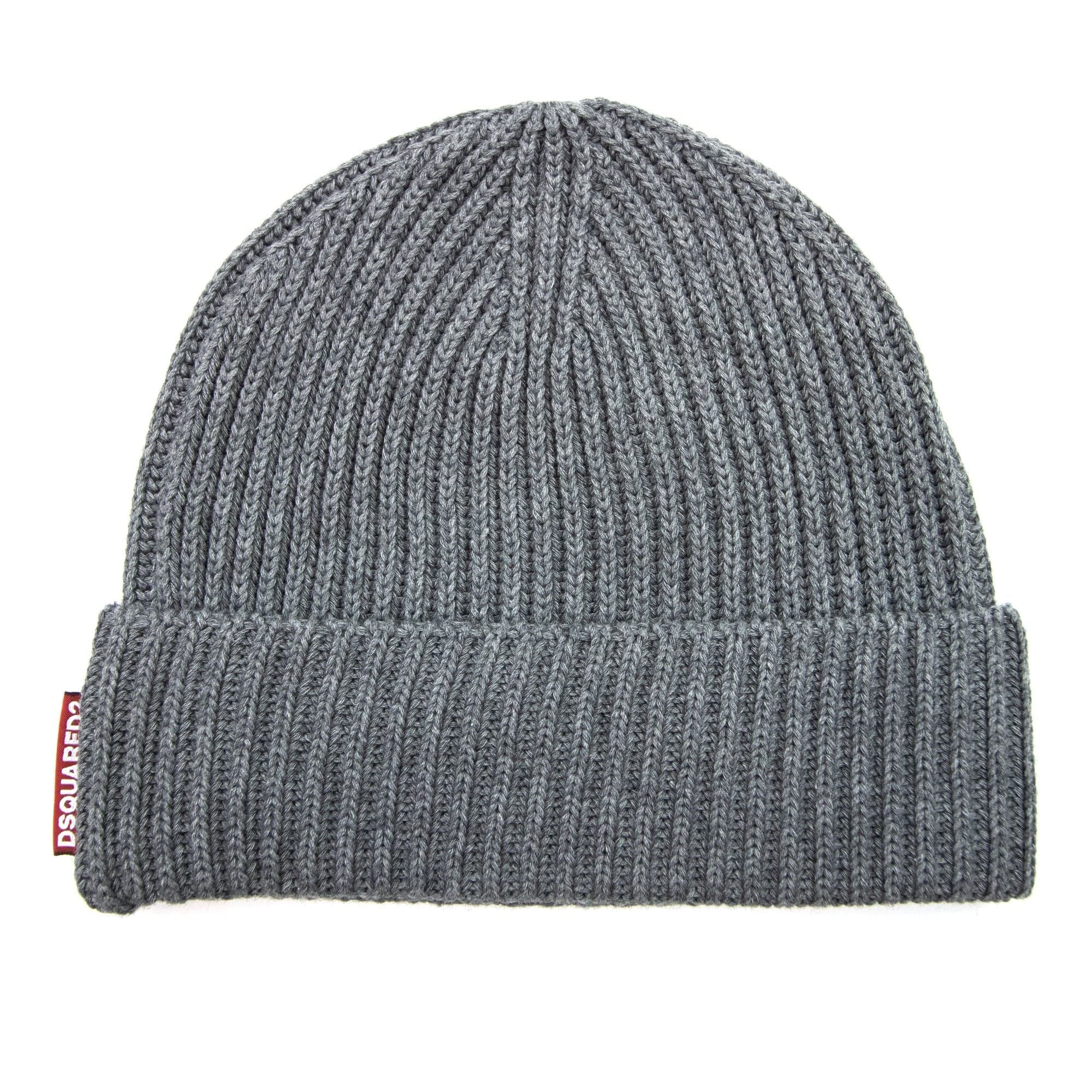 Dsquared2 Warmy Hat &amp; Gloves Knit Set Grey