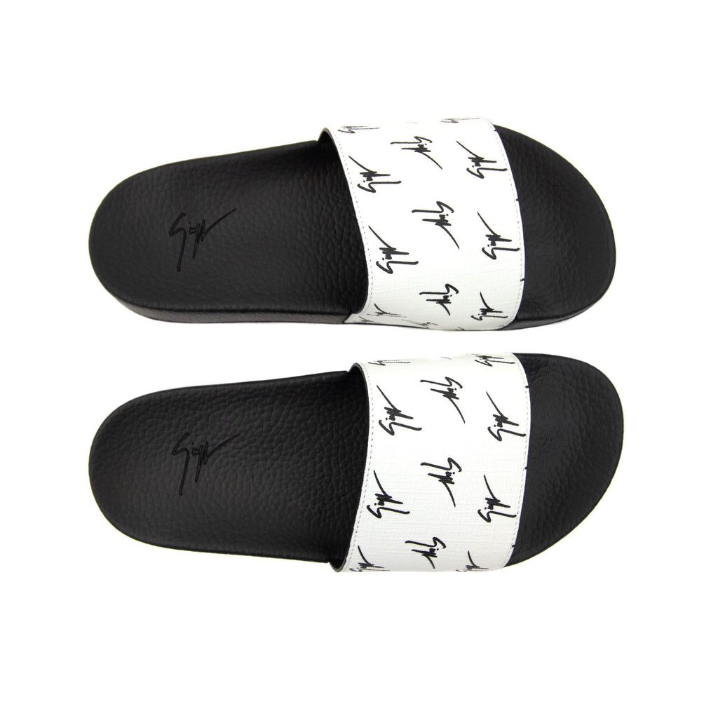 Giuseppe Zanotti Burel 10 Logo Sliders White