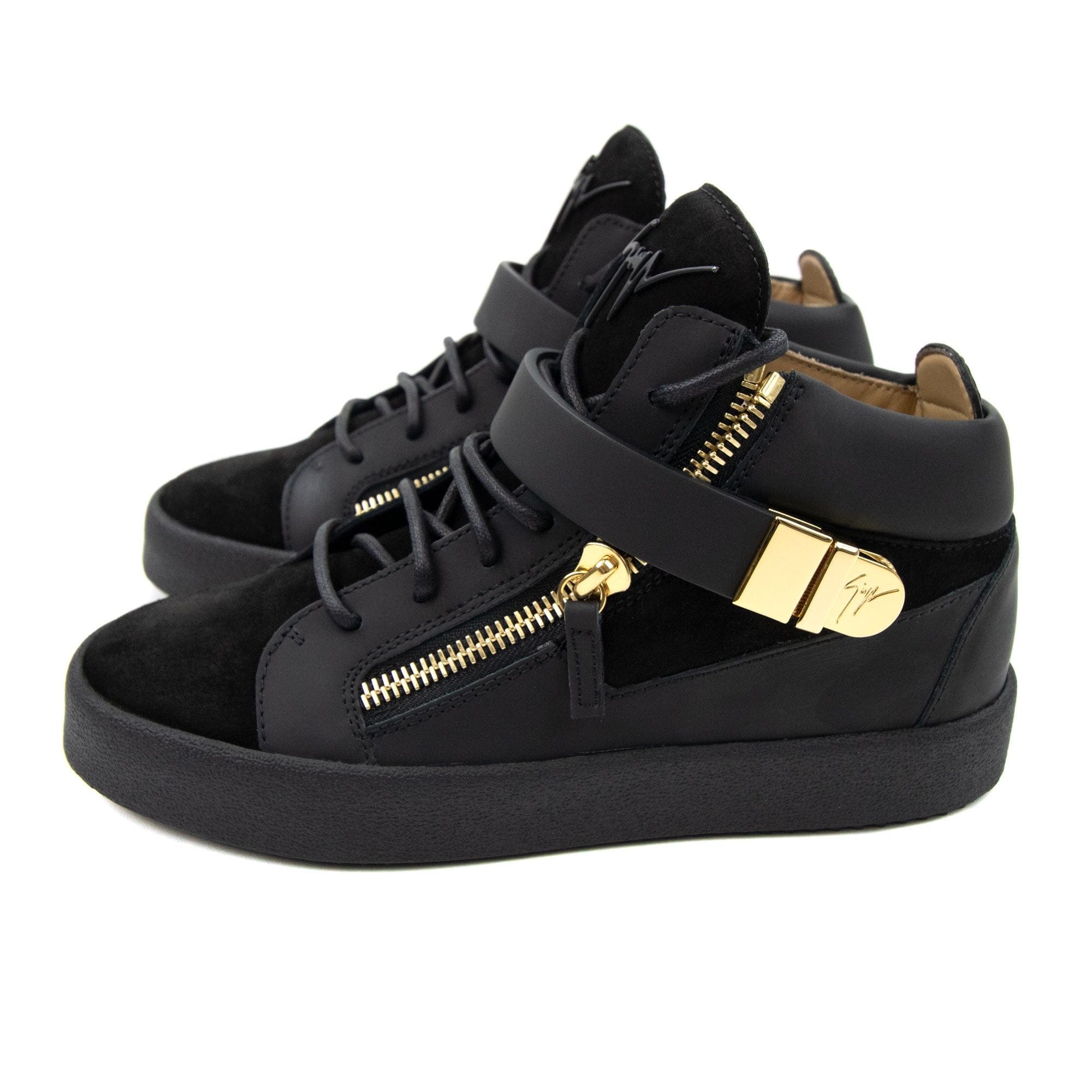 Giuseppe Zanotti Birel Vague May Lond High Top Sneakers Black
