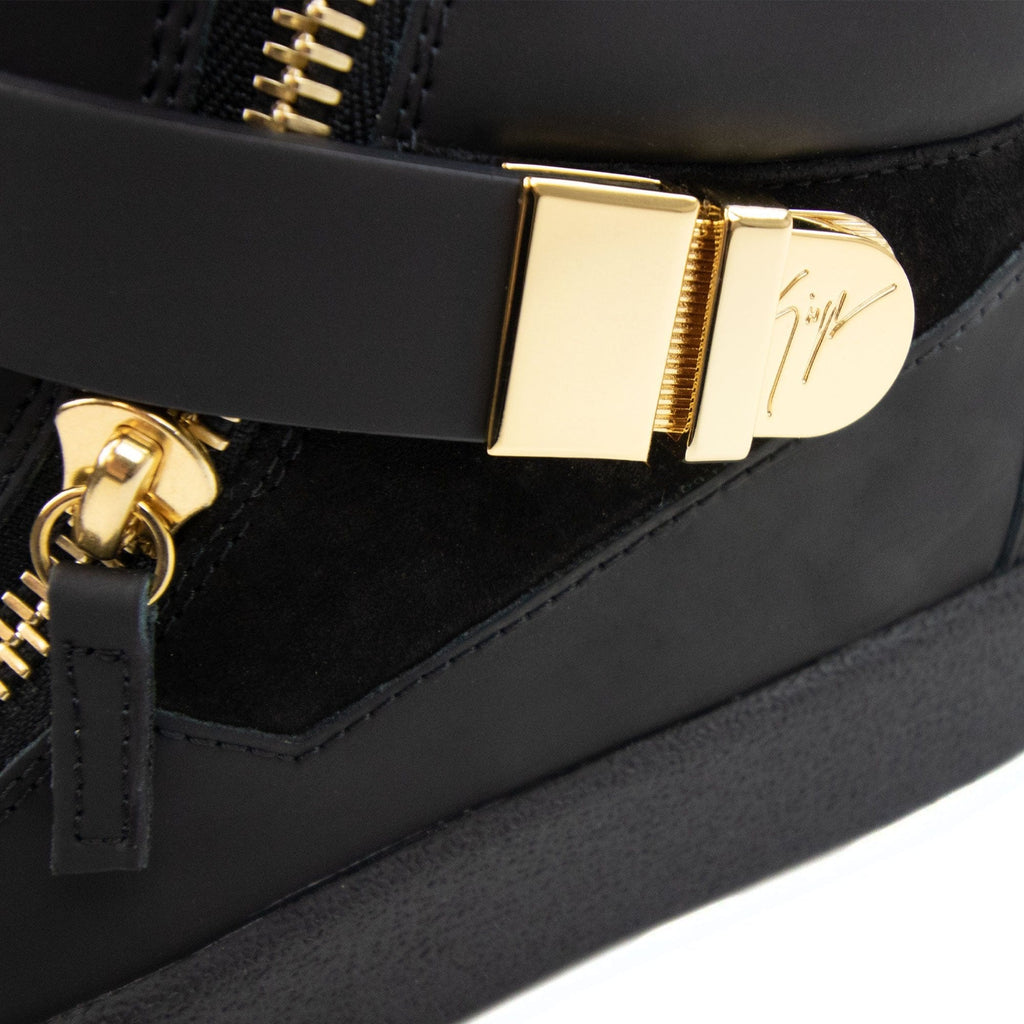 Giuseppe Zanotti Birel Vague May Lond High Top Sneakers Black