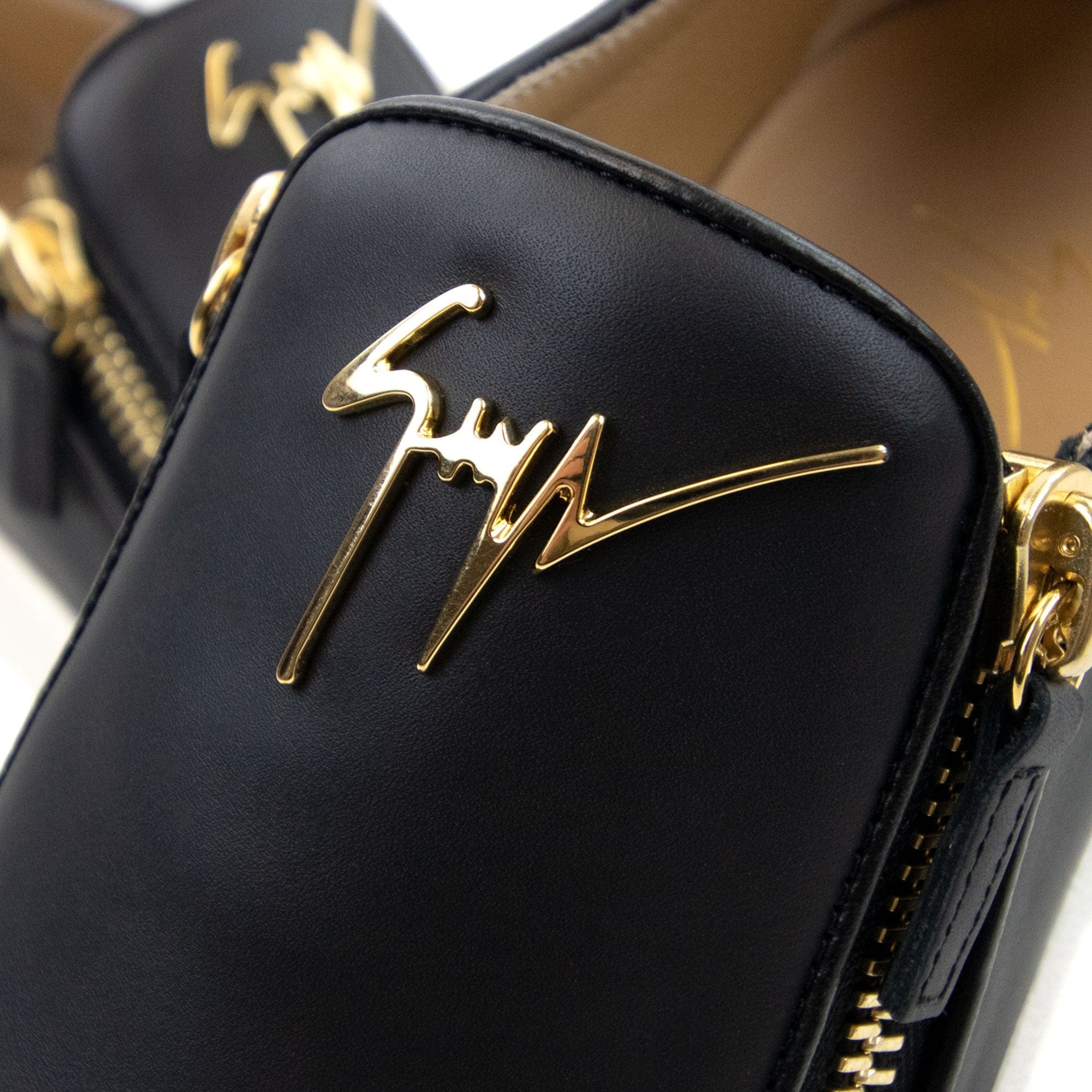 Giuseppe Zanotti May Lond Birel Vague Trainer Black/white