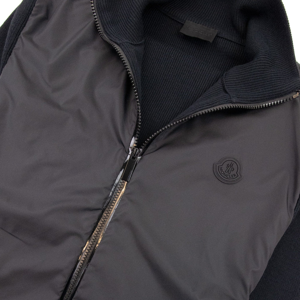 Moncler Wool Cardigan Black 999