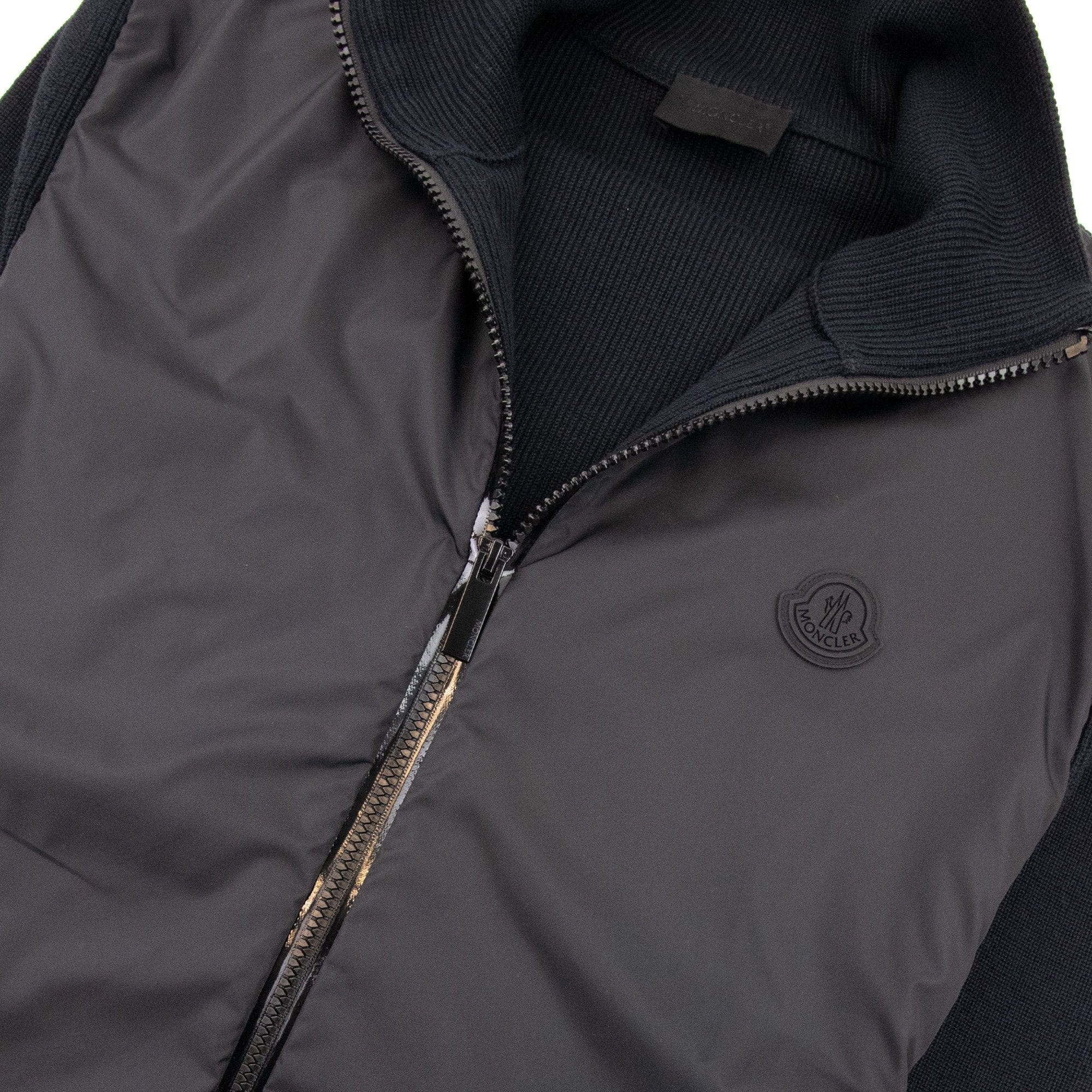 Moncler Wool Cardigan Black 999