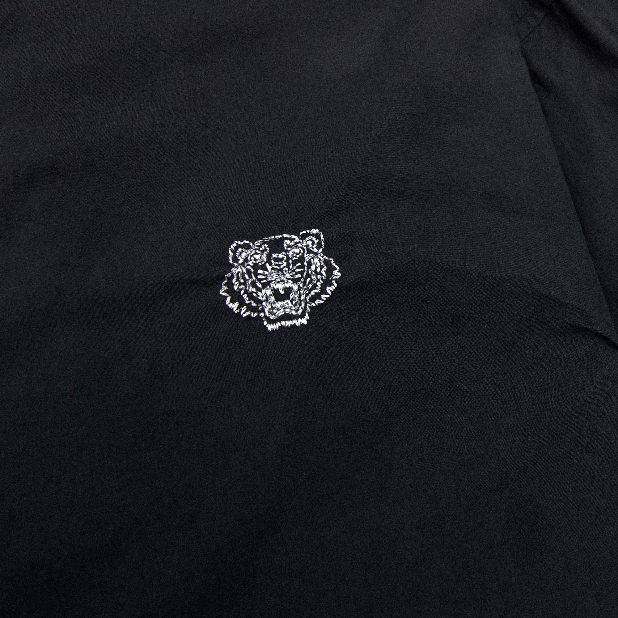 Kenzo Casual Embroidered Tiger Shirt Black