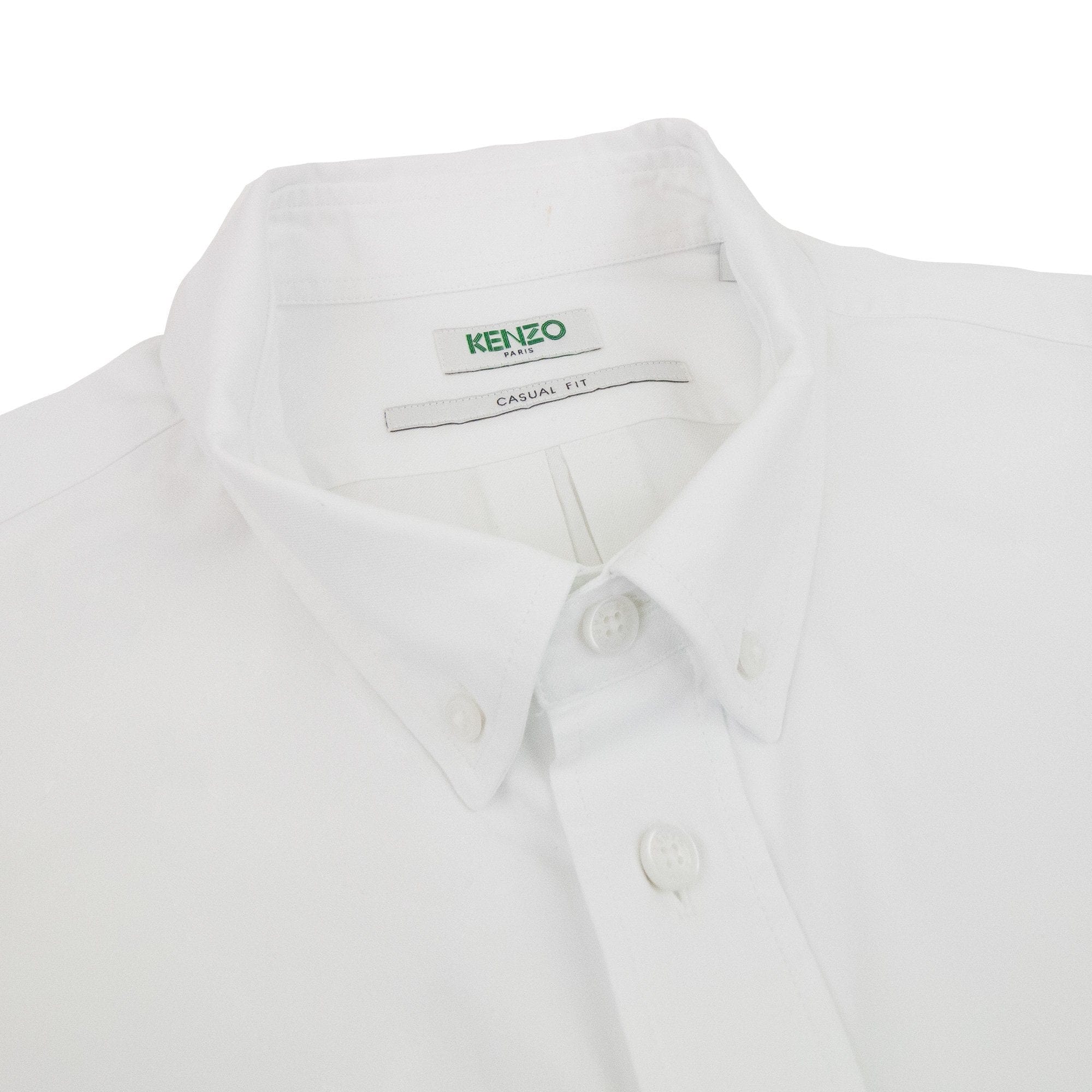 Kenzo Casual Tiger Shirt White