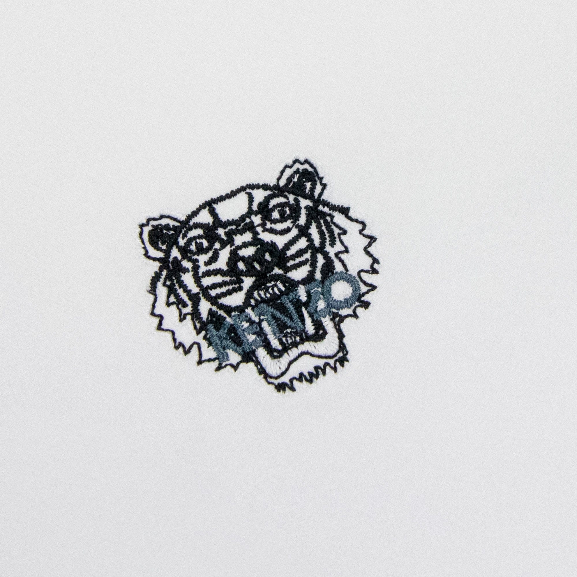 Kenzo Casual Tiger Shirt White