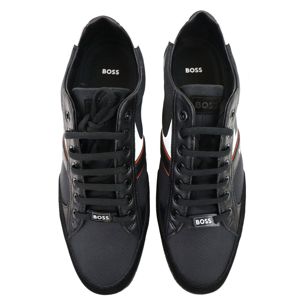 Hugo Boss Saturn Low Top Trainer Black 008