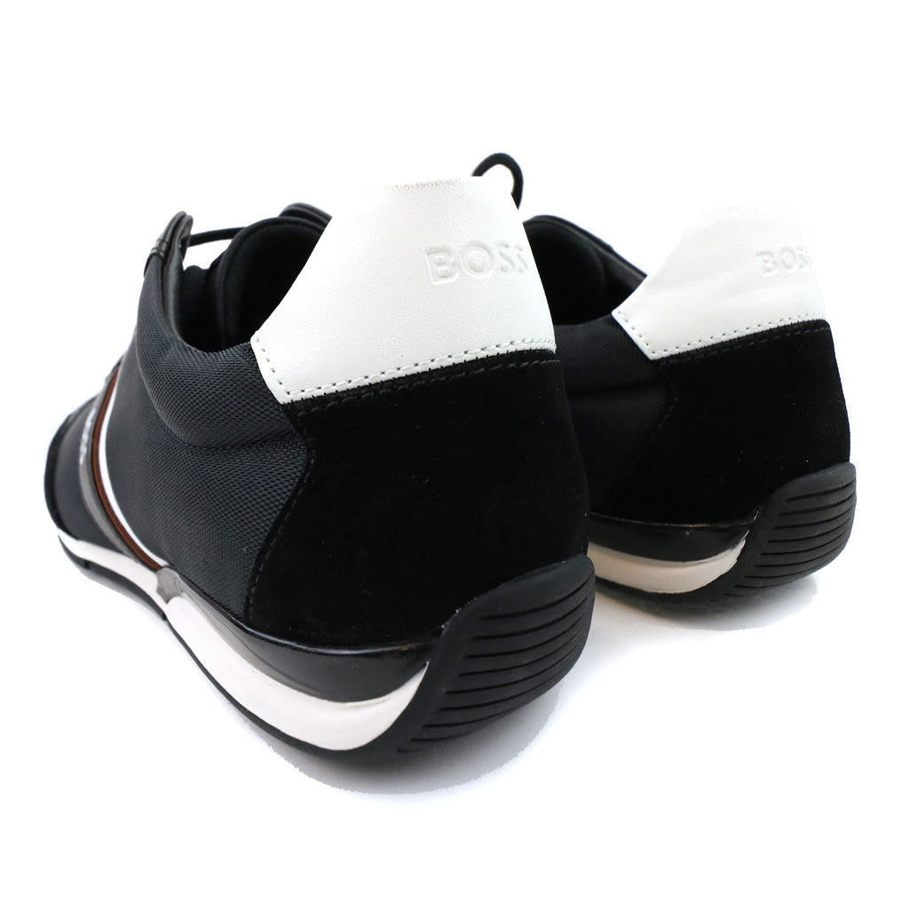 Hugo Boss Saturn Low Top Trainer Black 008