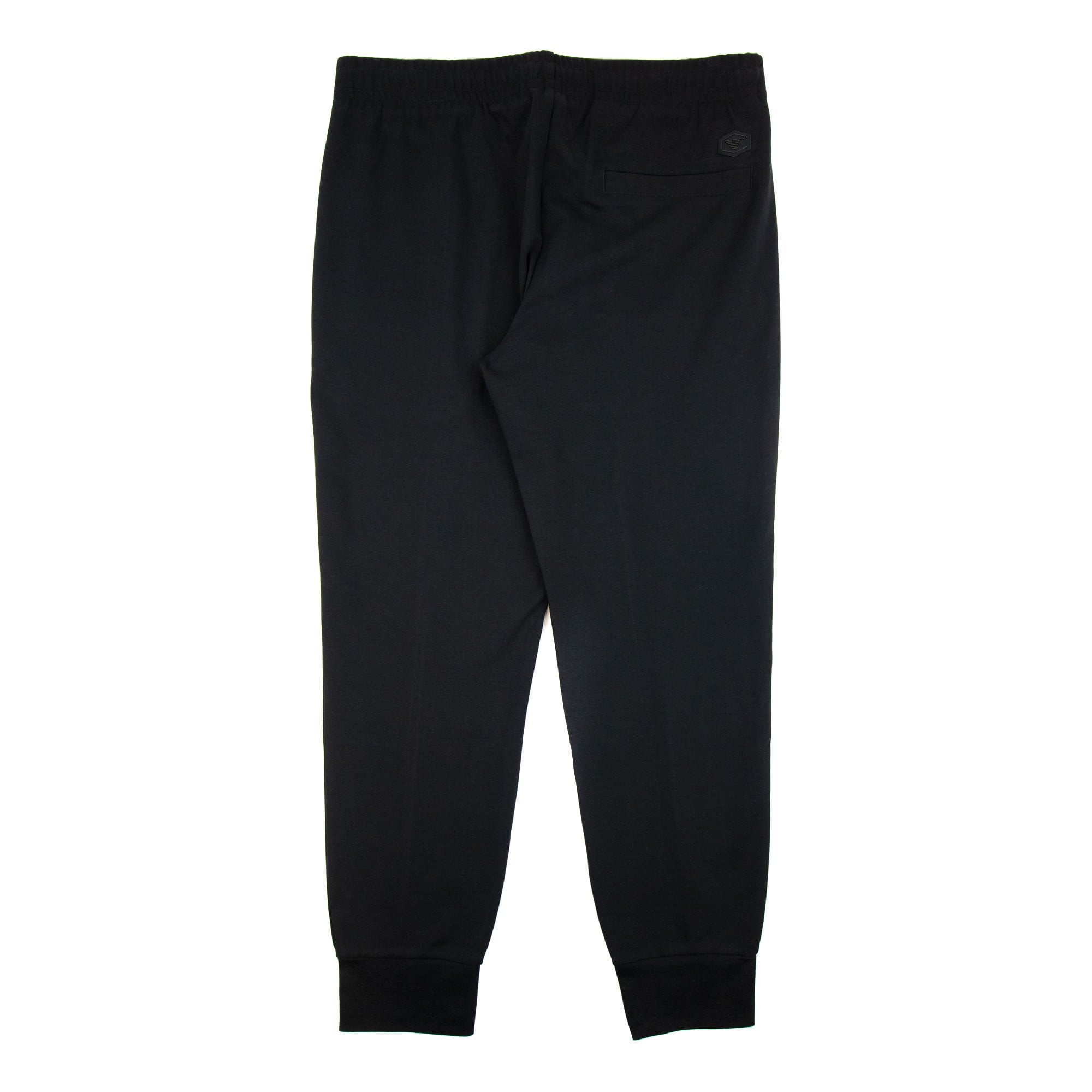 Emporio Armani Ponte Di Roma Fabric Joggers Black 999