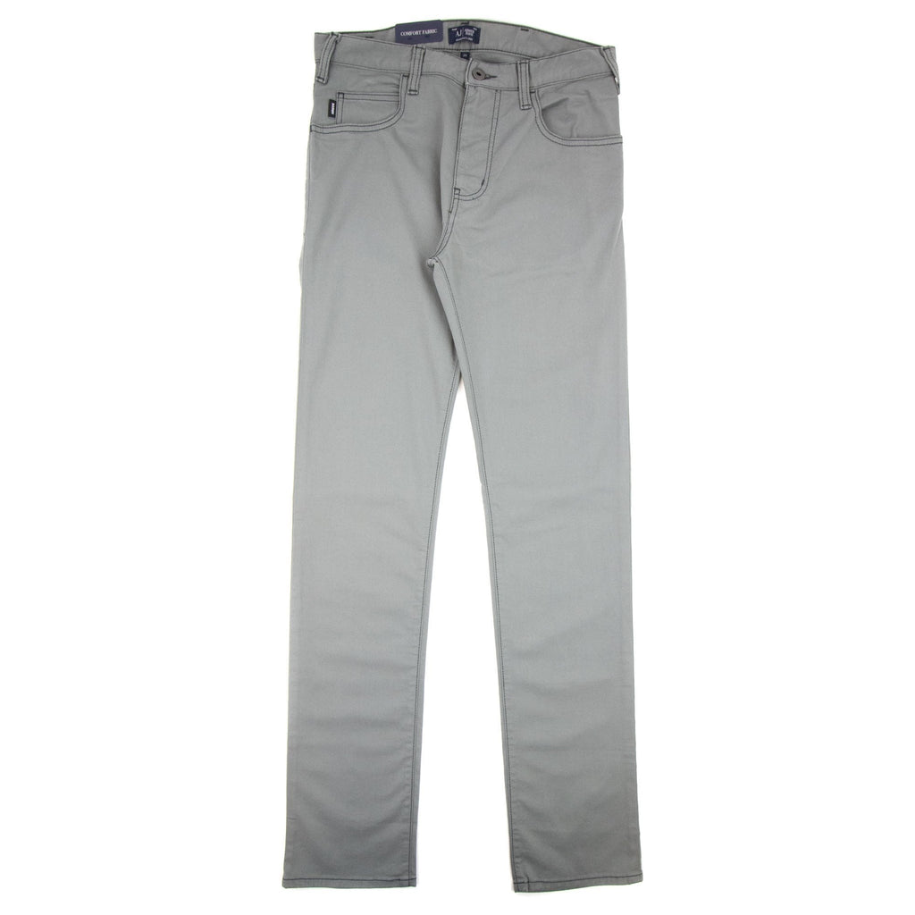 Armani Jeans J45 Slim Fit Chinos Dark Grey
