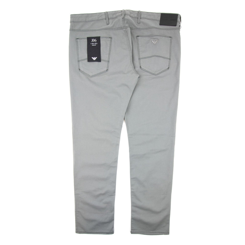 Armani Jeans J06 Slim Fit Chinos Grigio