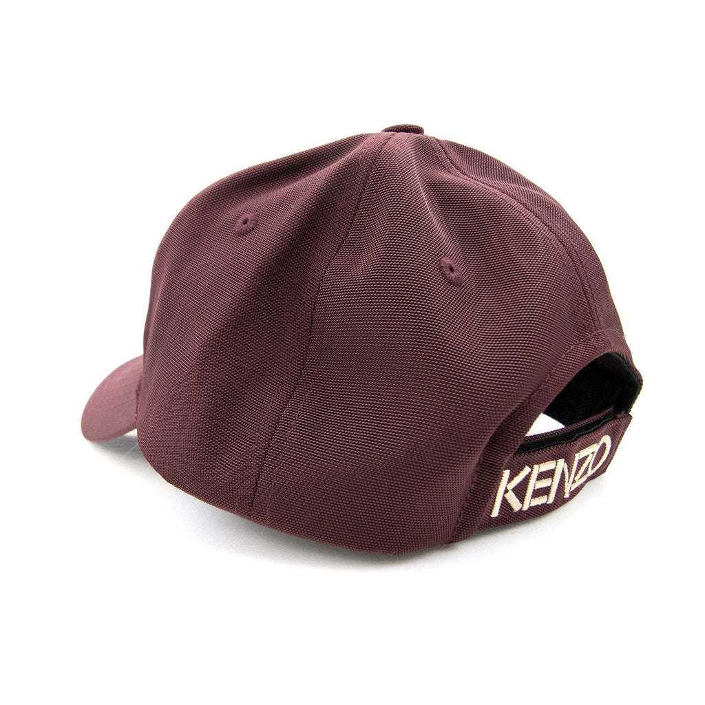 Kenzo Tiger Canvas Cap Burgundy
