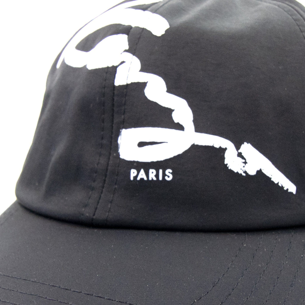 Kenzo Rubberised Signature Logo Cap Black