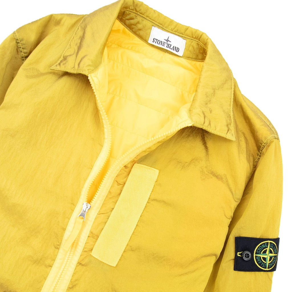 Stone Island Q0519 Nylon Metal In Econyl Regenerated Nylon Tc Yellow V0030