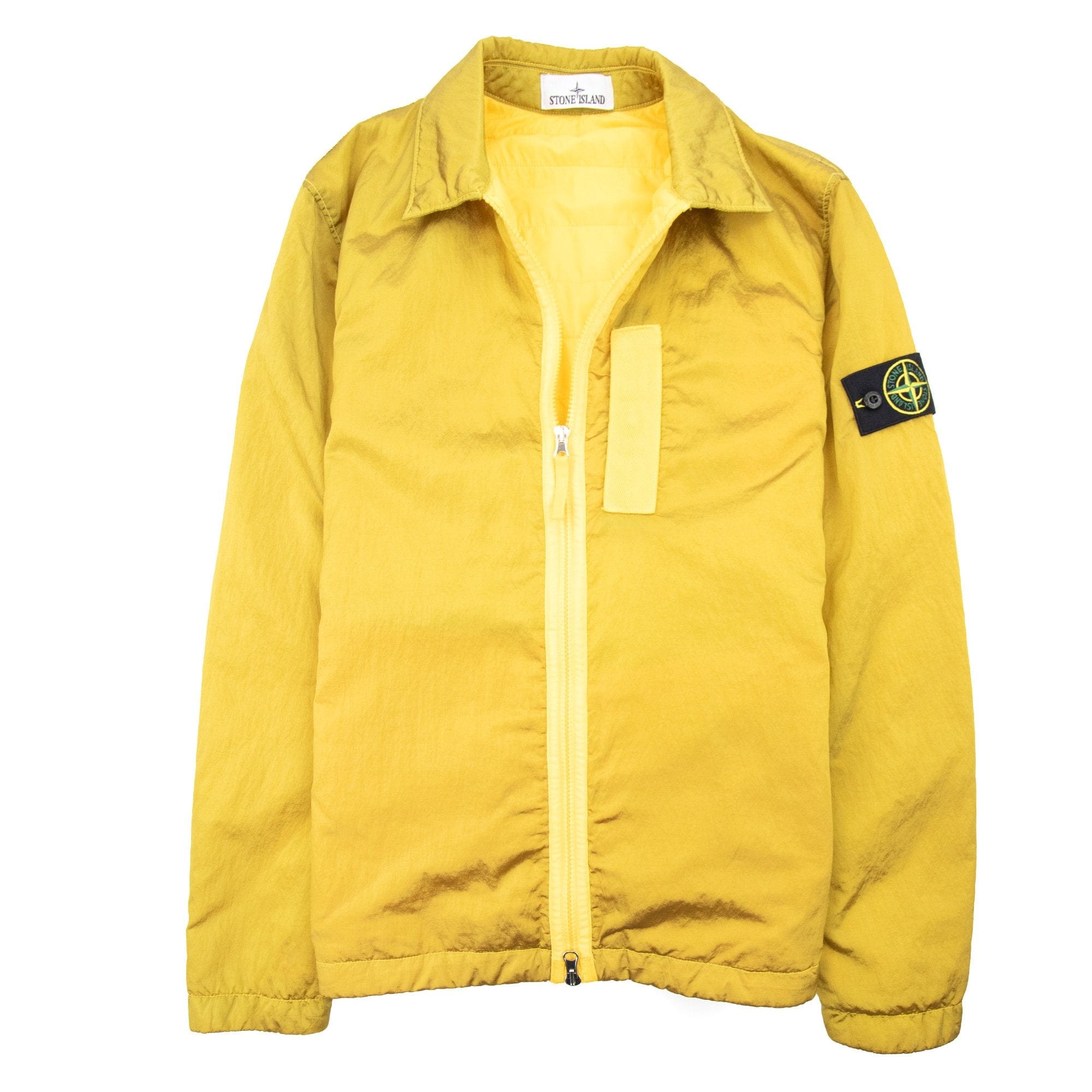 Stone Island Q0519 Nylon Metal In Econyl Regenerated Nylon Tc Yellow V0030